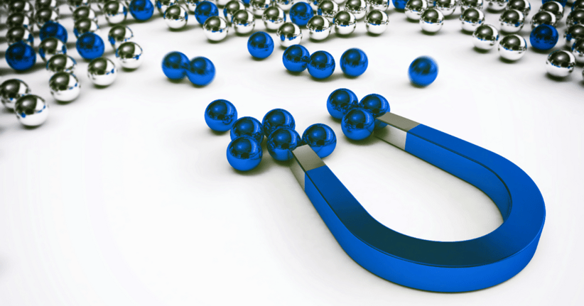 Blue magnet